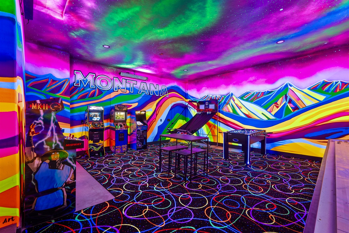 Game night just got an upgrade - the kids will LOVE this space.