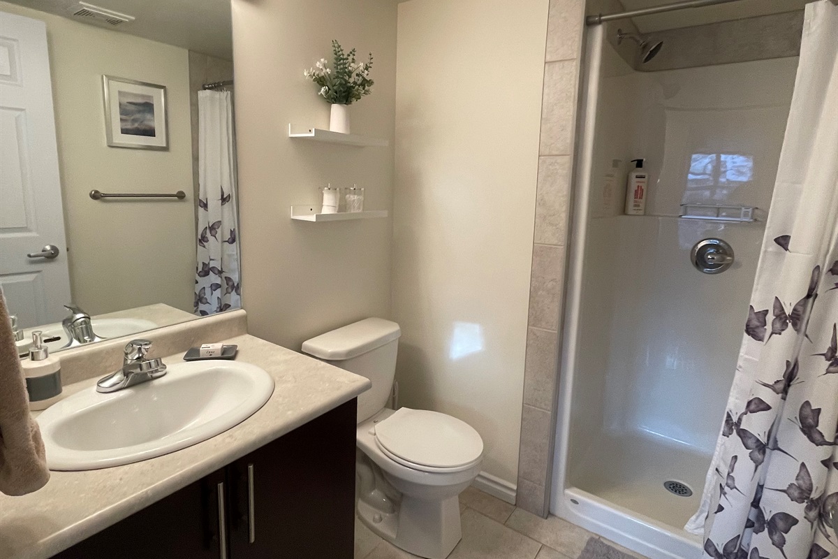Ensuite bathroom.