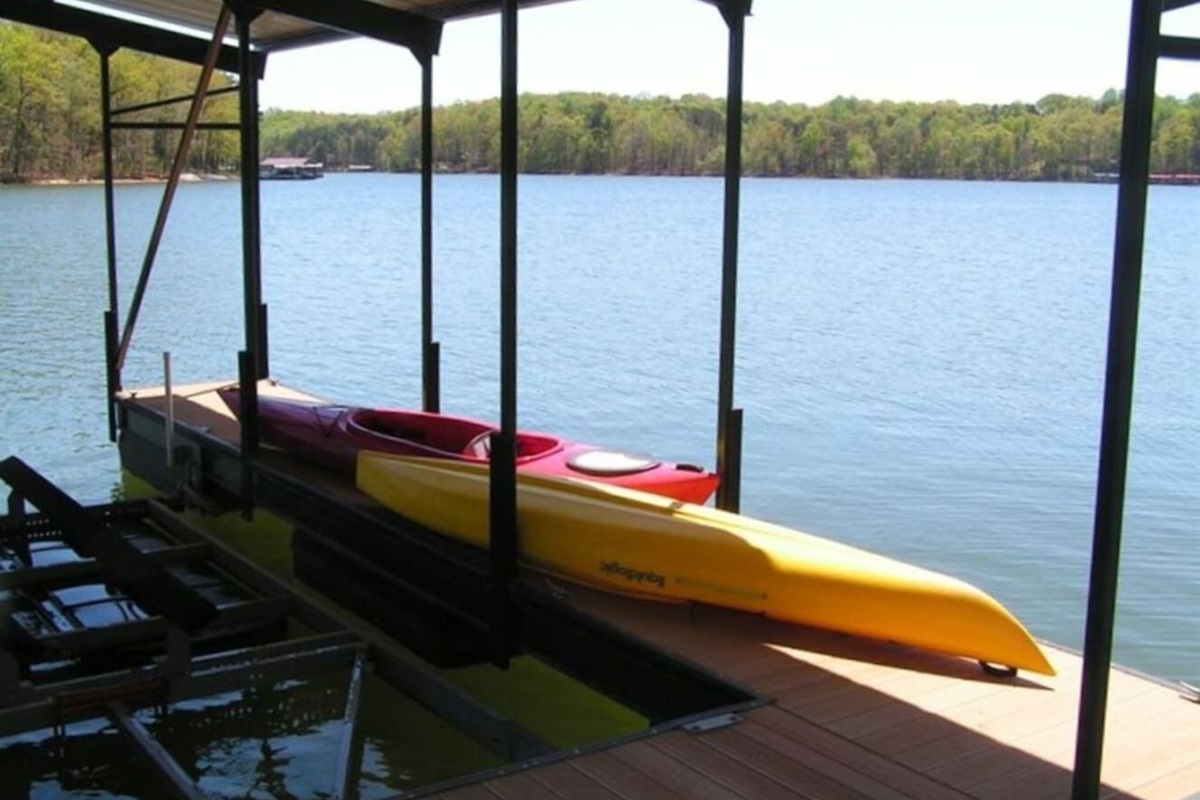 Kayaks for guest use
