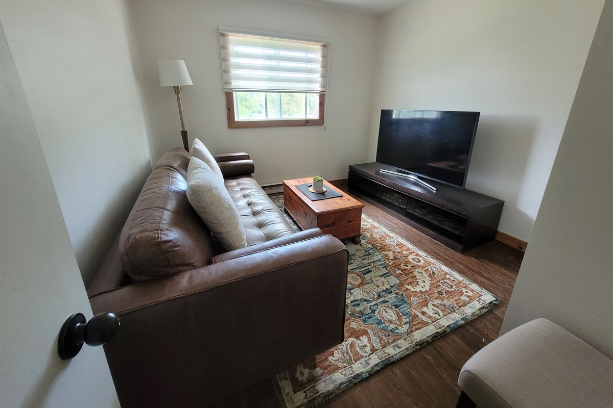 Upstairs TV Room and seating on bedroom level