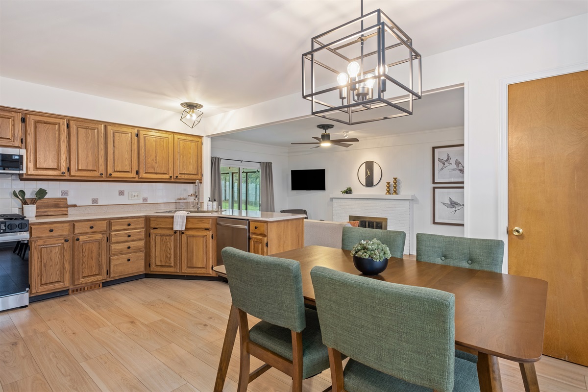 Functional and Organized Kitchen
