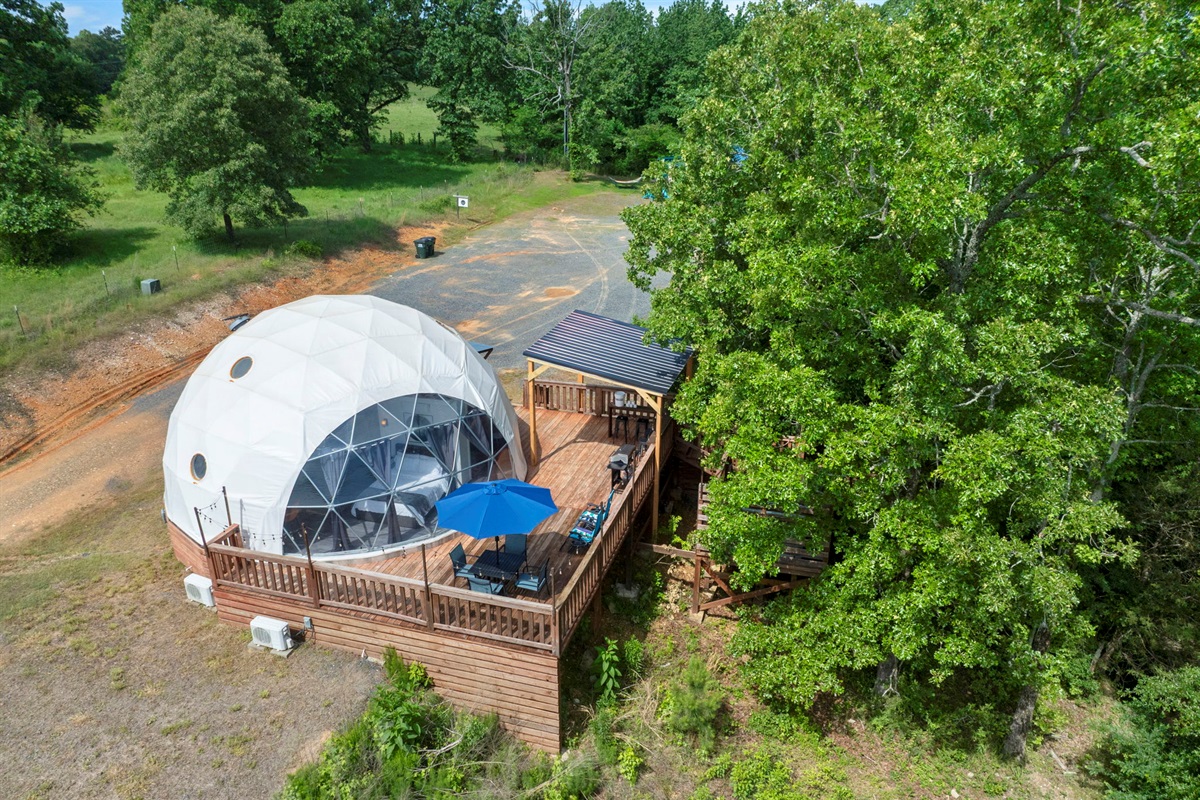 Aerial phot of Dome