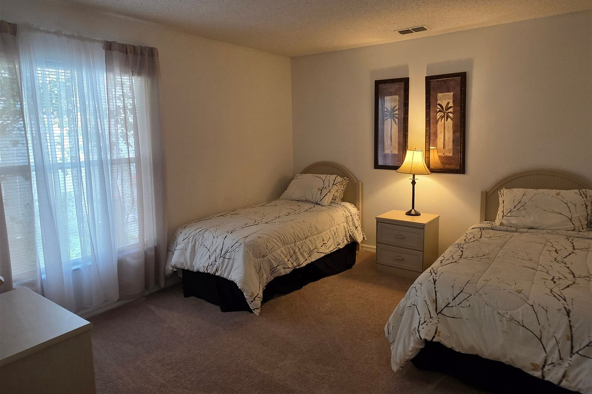 Twin beds