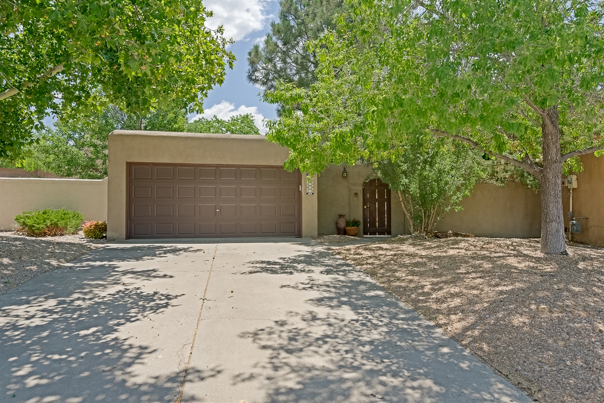 2 car private parking in driveway