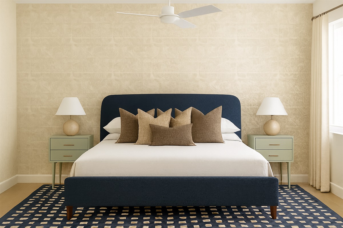 Calm, comfortable guest rooms designed to feel restful after full days by the sea.