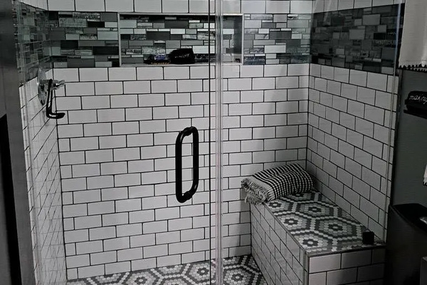 Updated Main Bathroom with huge stand alone shower