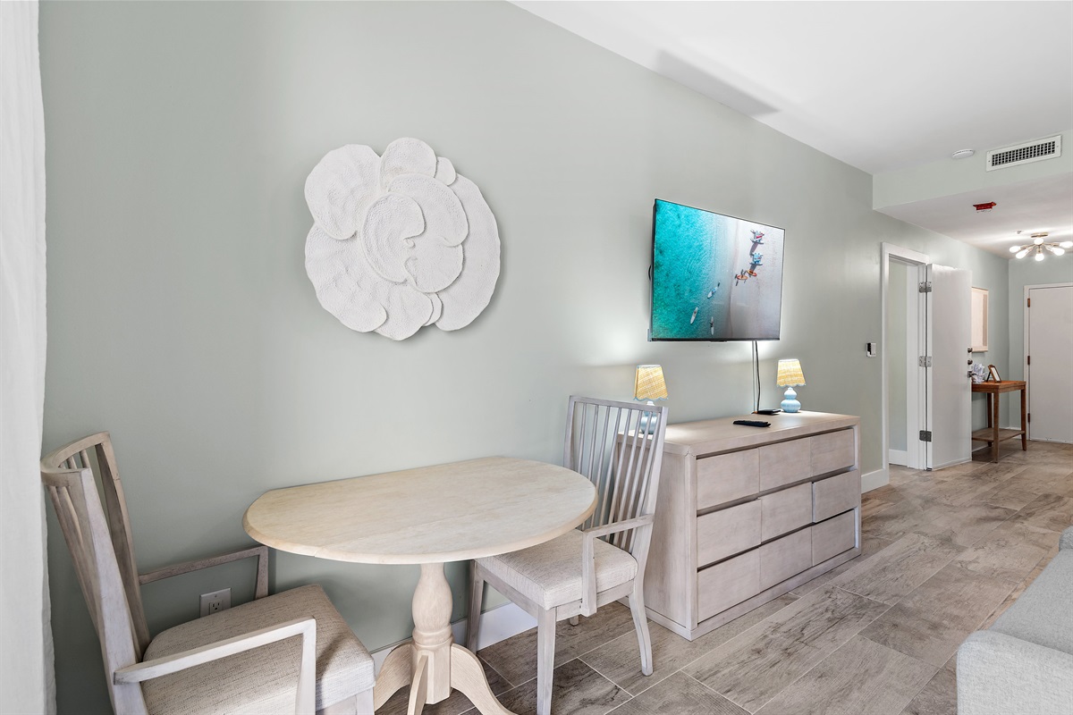 Table and chairs for Dining or a perfect work space!