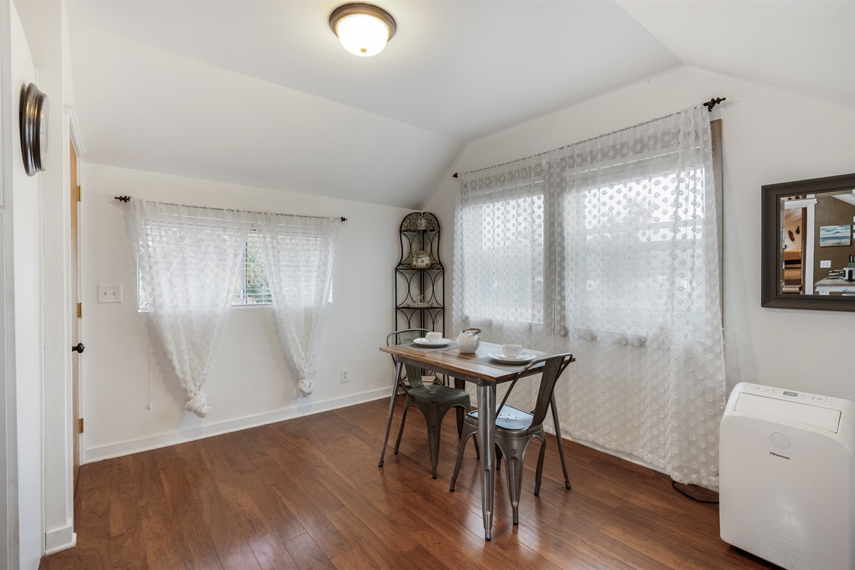 Dining room table for two