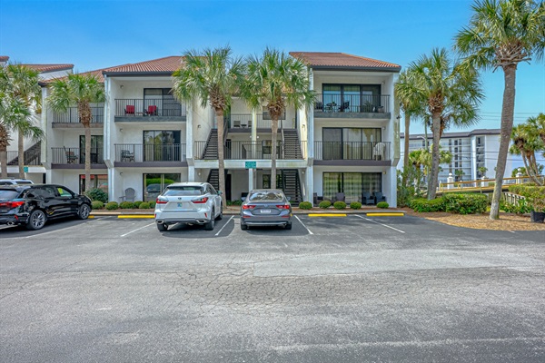 Exterior view of villa