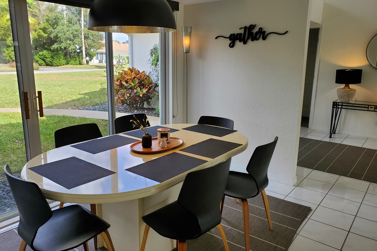 Dining area