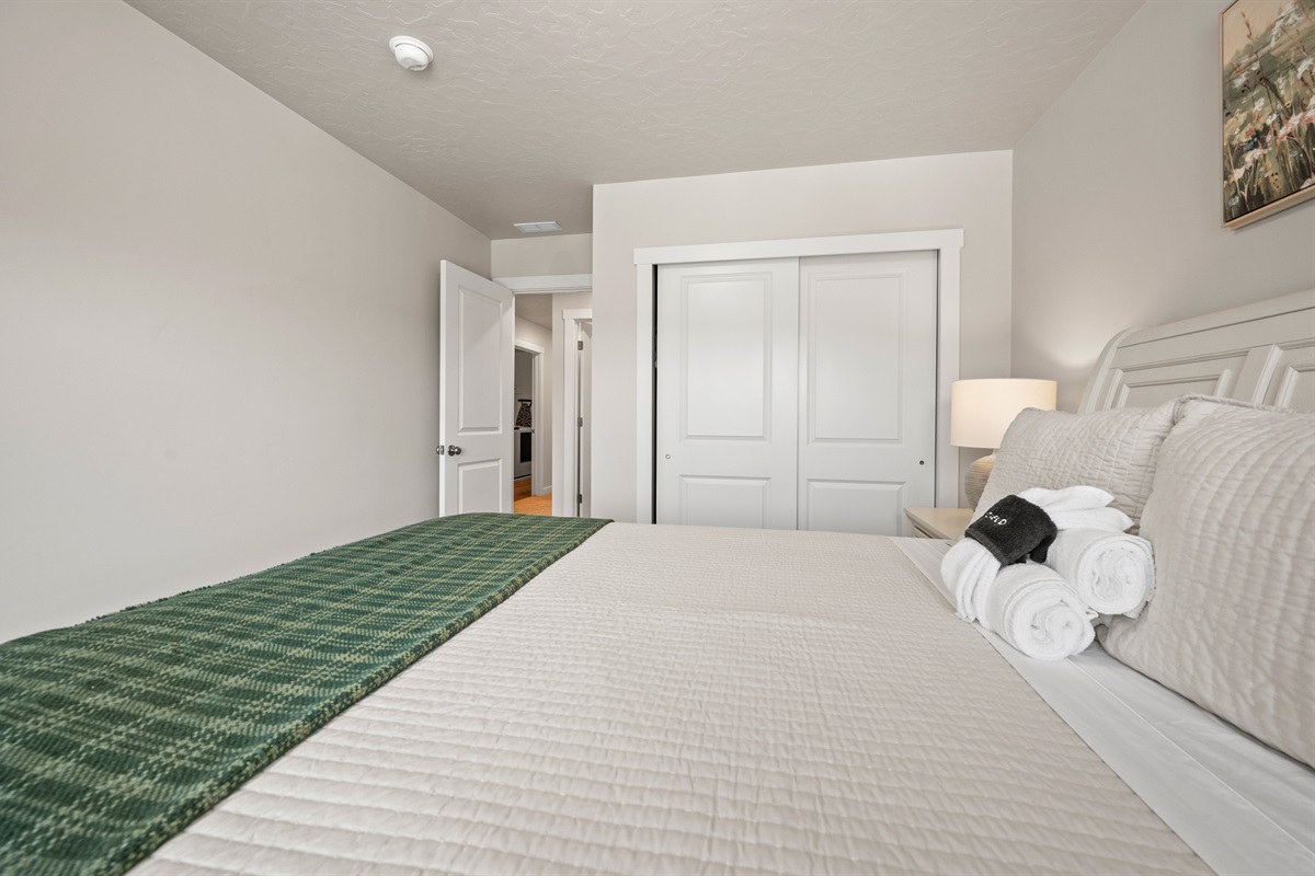 No need to pack bedding—we supply all linens so you can travel light and sleep in comfort.
