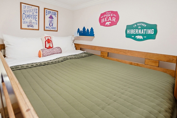 A little cabin fun tucked into DockED—perfect for cousins, siblings or the kids’ crew.
