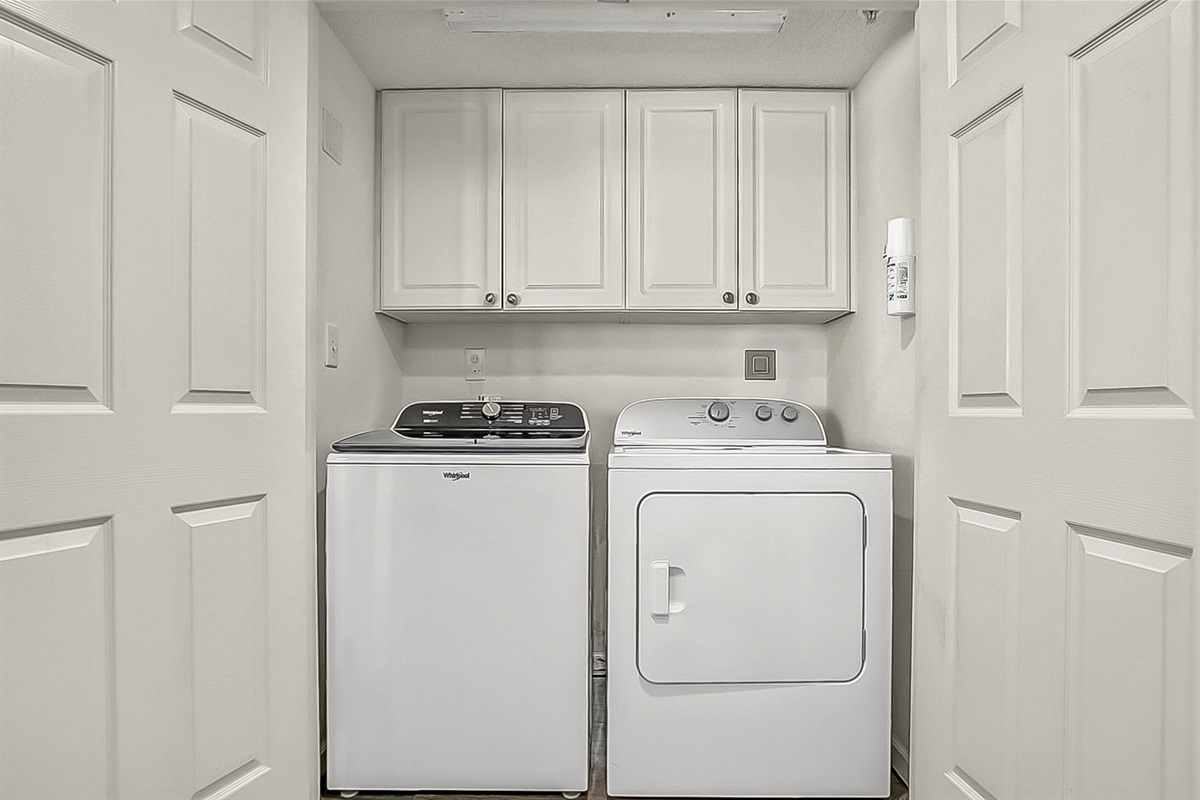 Washer and Dryer