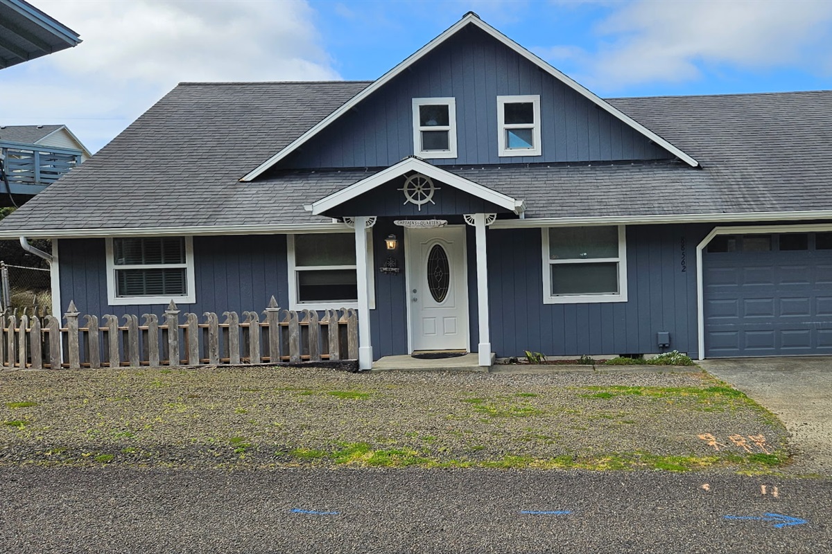 front of Captains Quarters