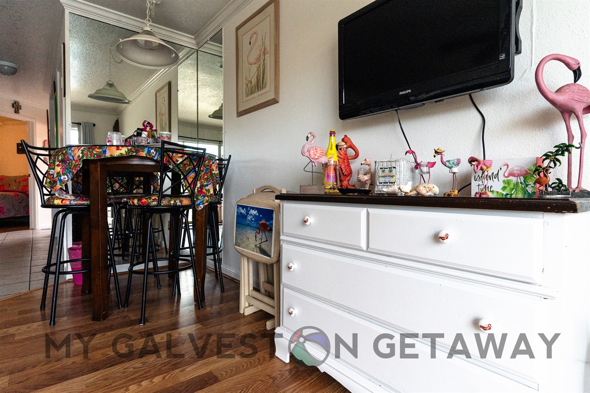 Game & Puzzle Storage under the TV