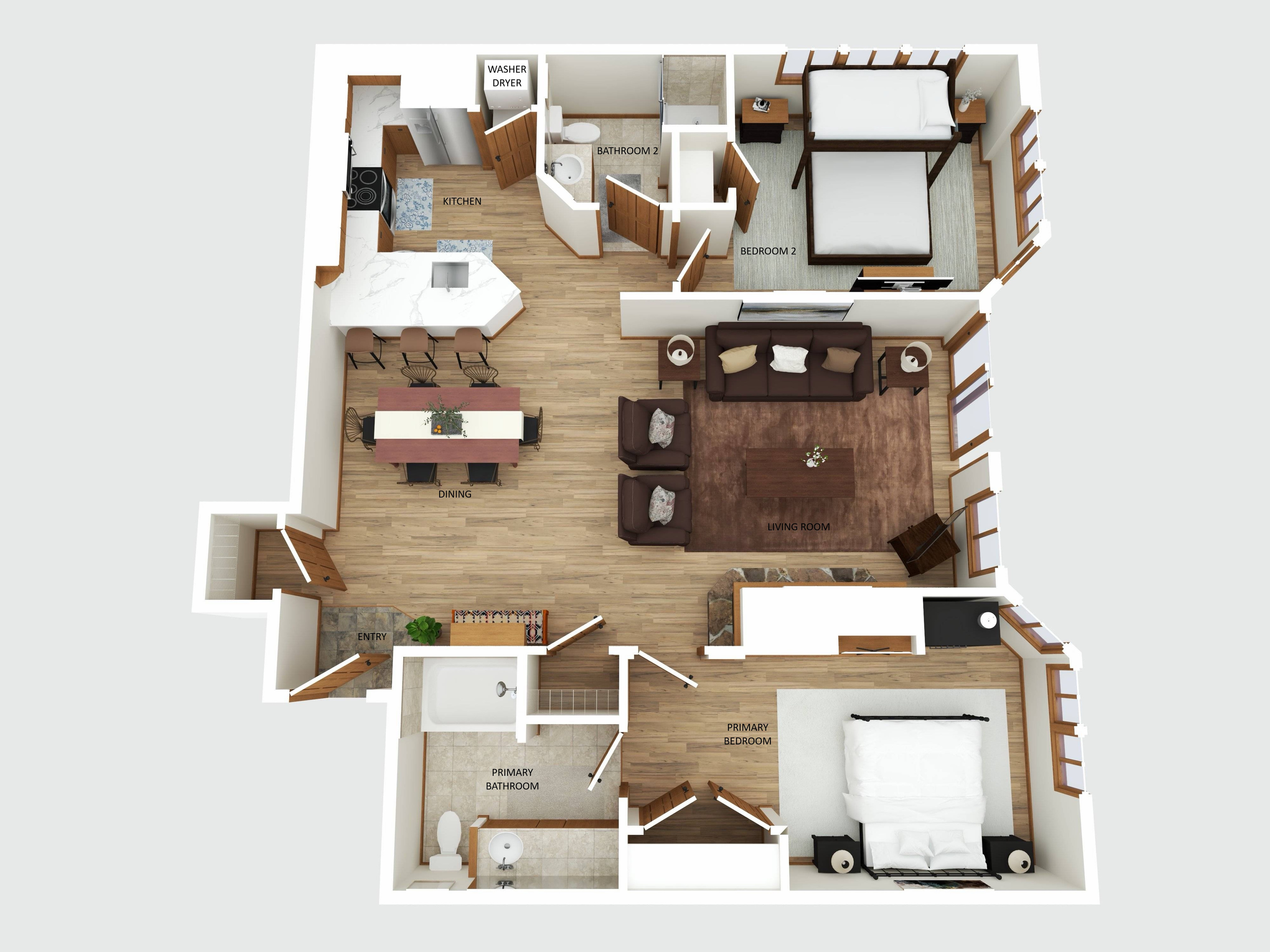 3D Floor plan