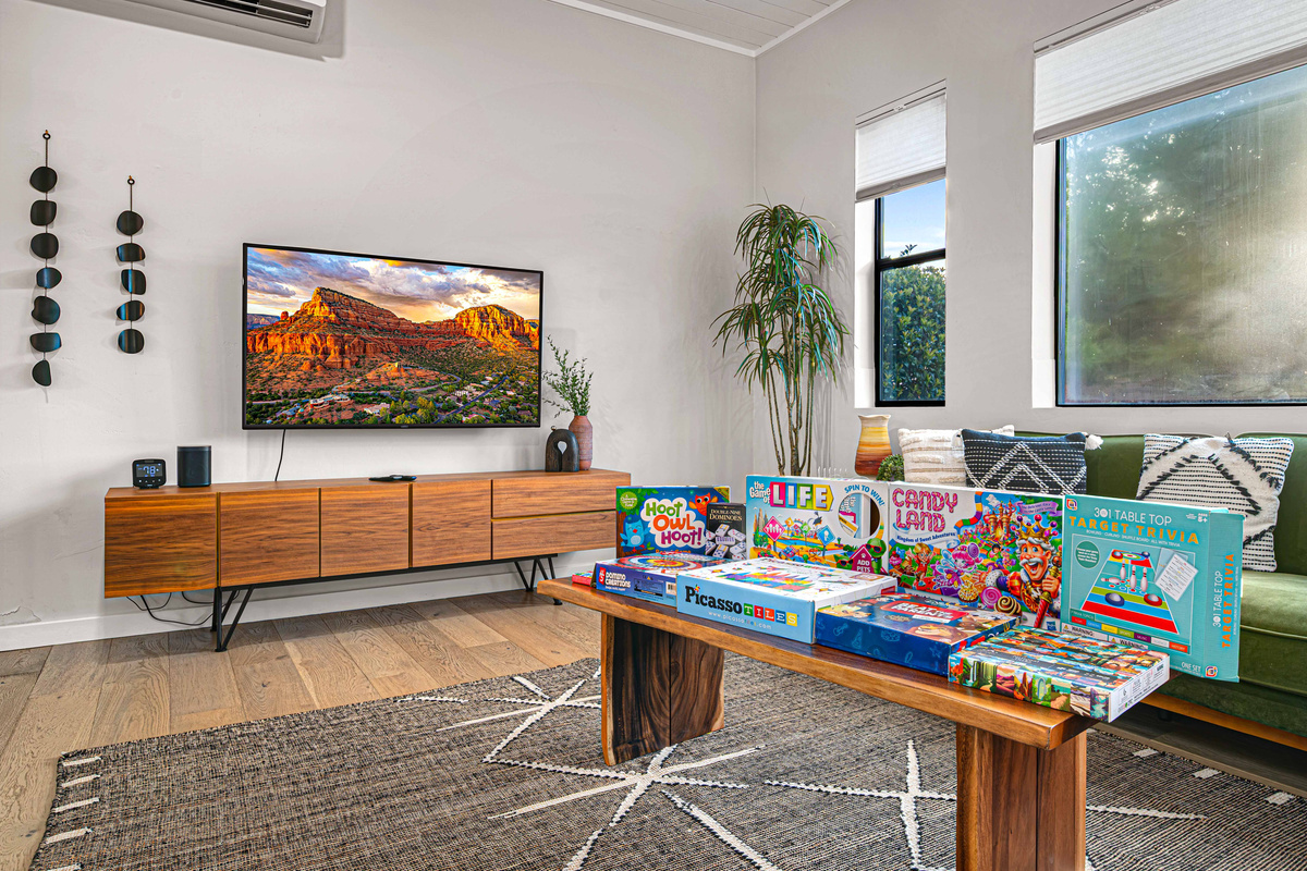 {Family Fun} Games and entertainment make Prickly Pear just as fun for family downtime as it is for outdoor adventures.