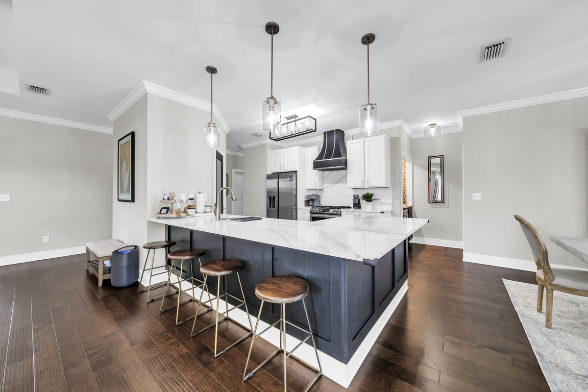 Spacious kitchen