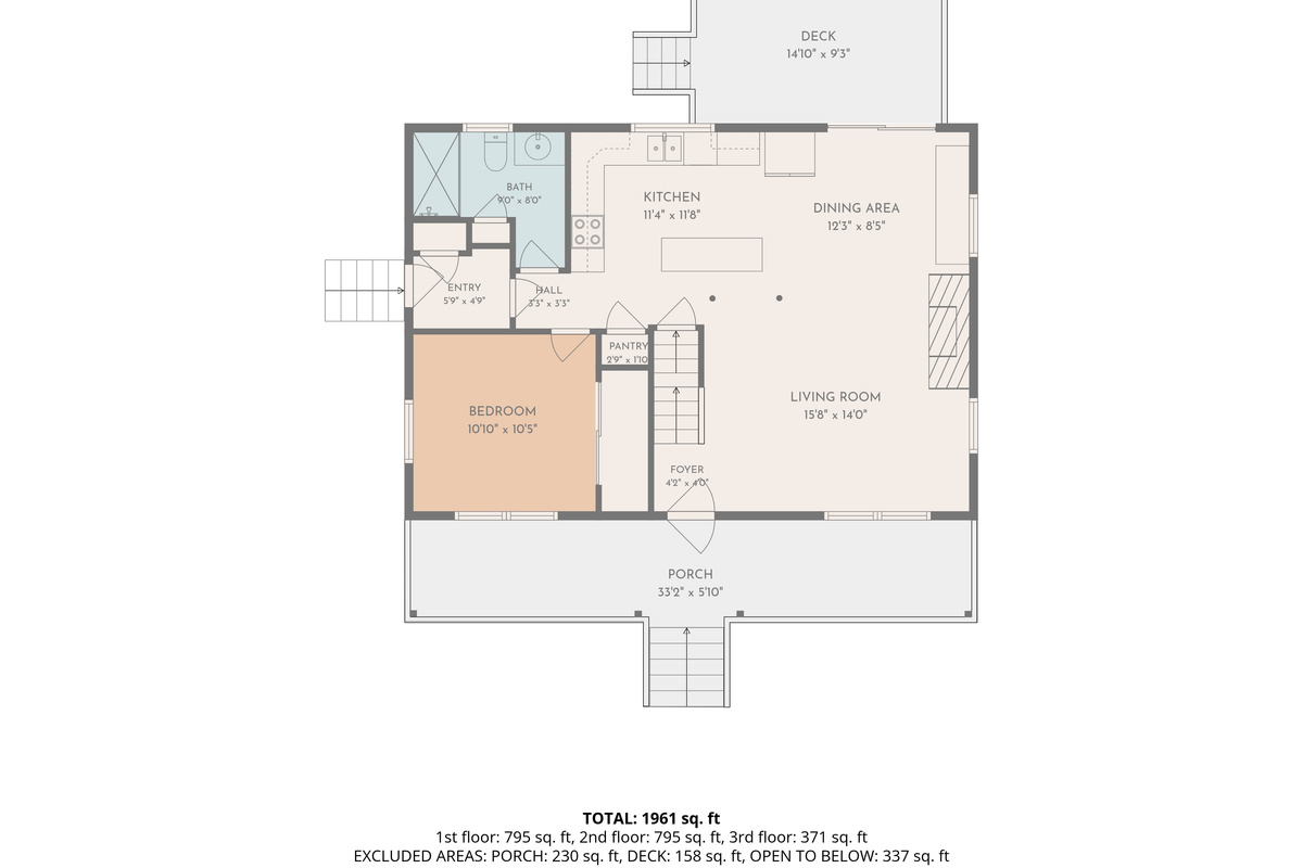 The Trading Post 1st floor layout