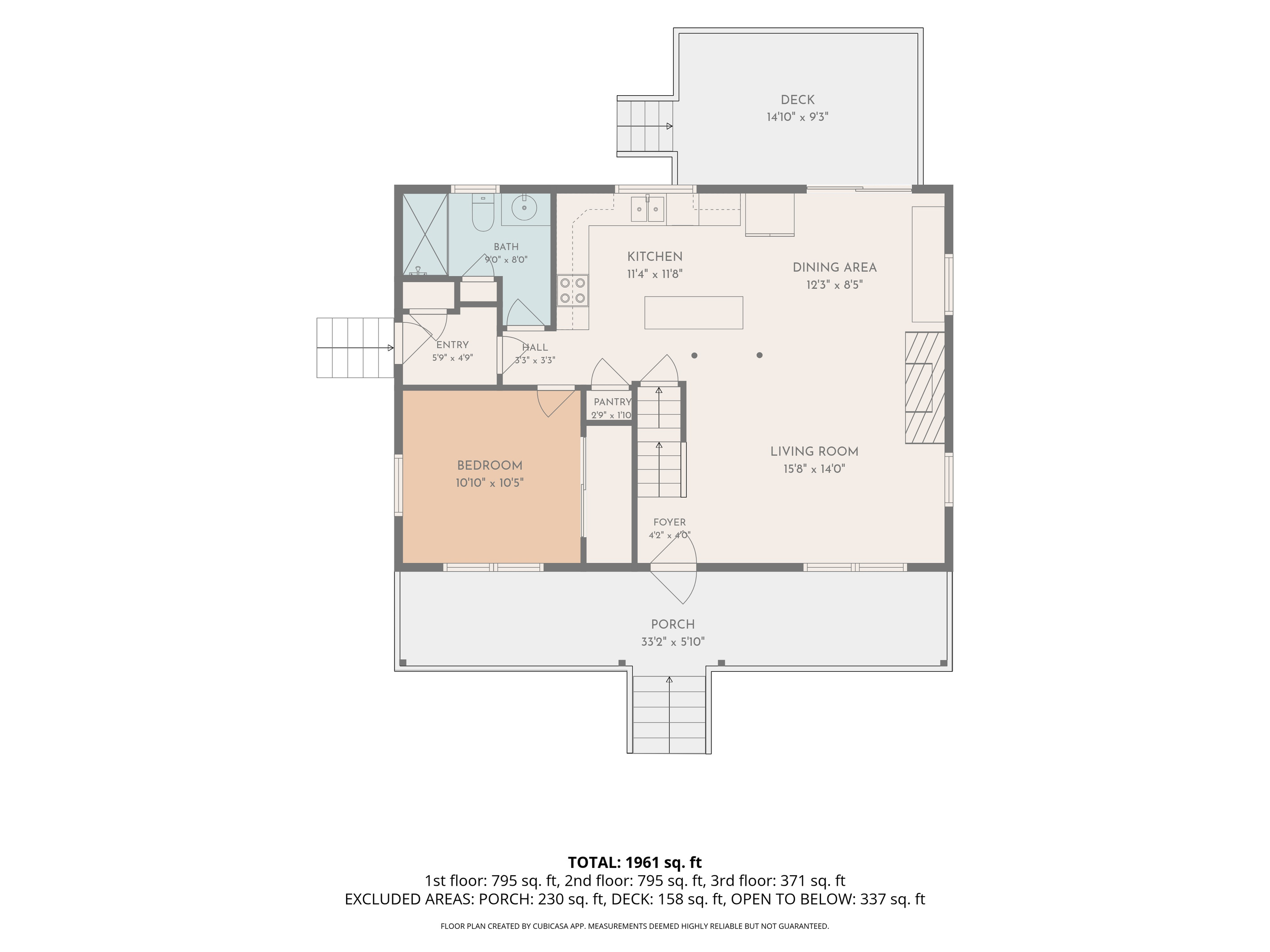 The Trading Post 1st floor layout