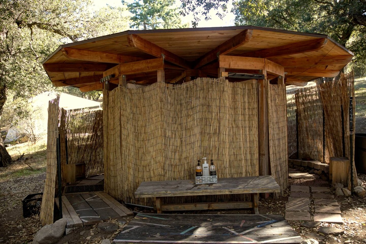 Outdoor showers