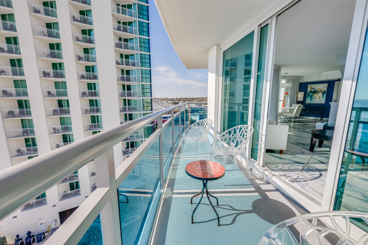 Breathtaking Views from Balcony!