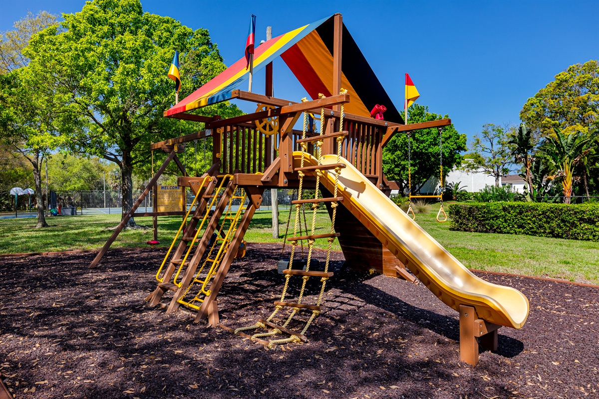 Perfect for the kids to play on!