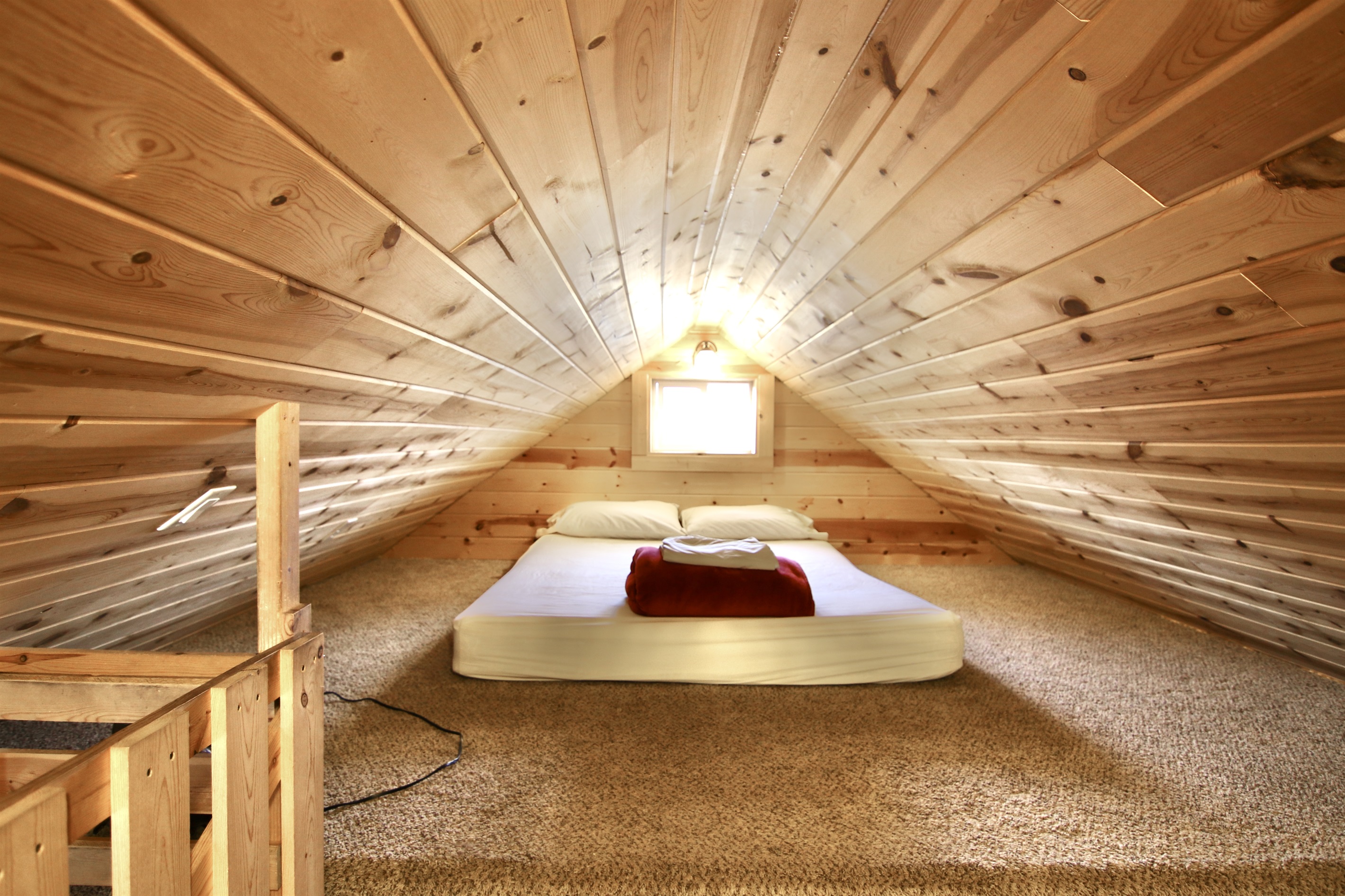 Loft with double bed