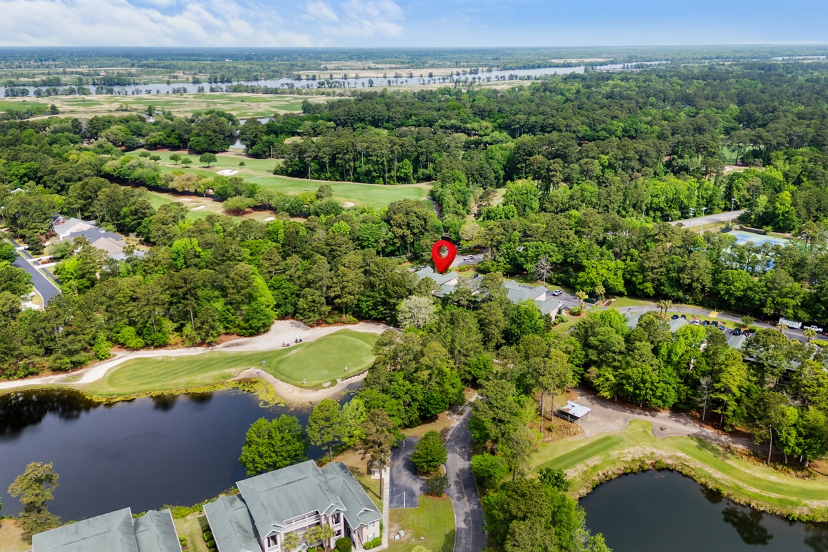 Located inside True Blue Golfing community