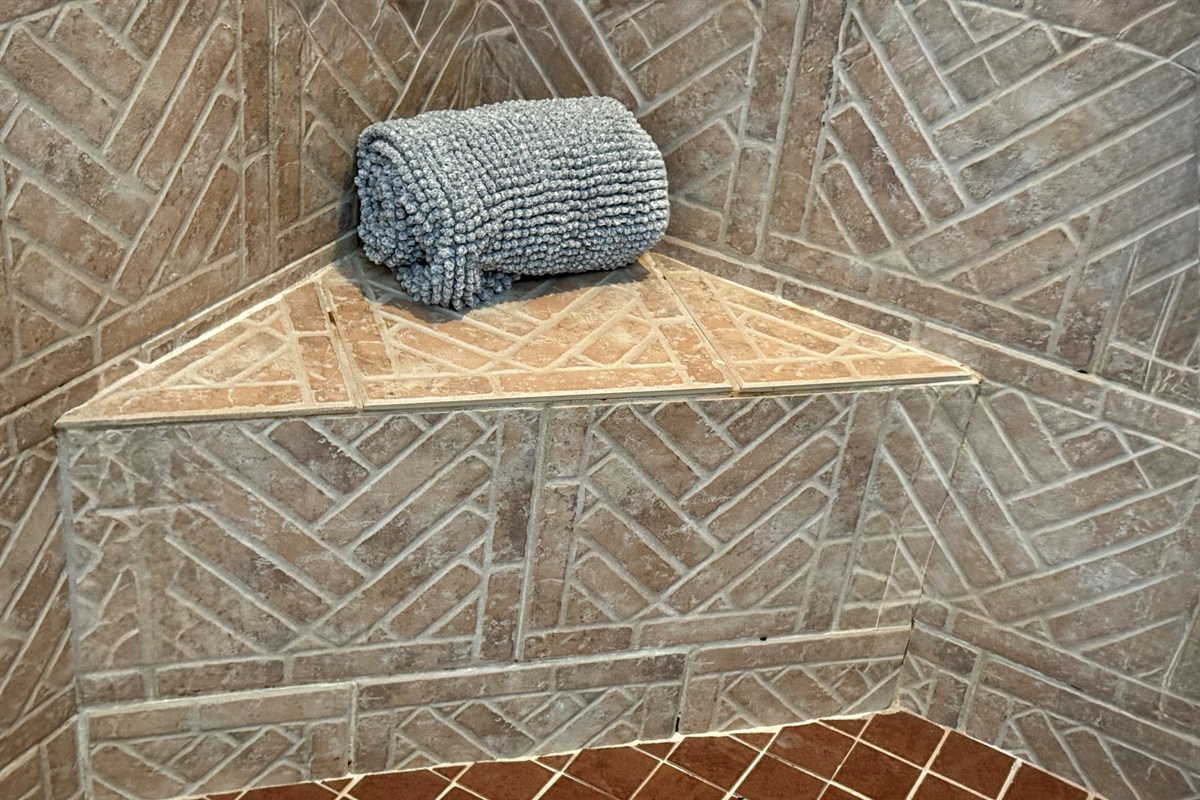 Barrier-Free Shower Seat • Professionally Sanitized