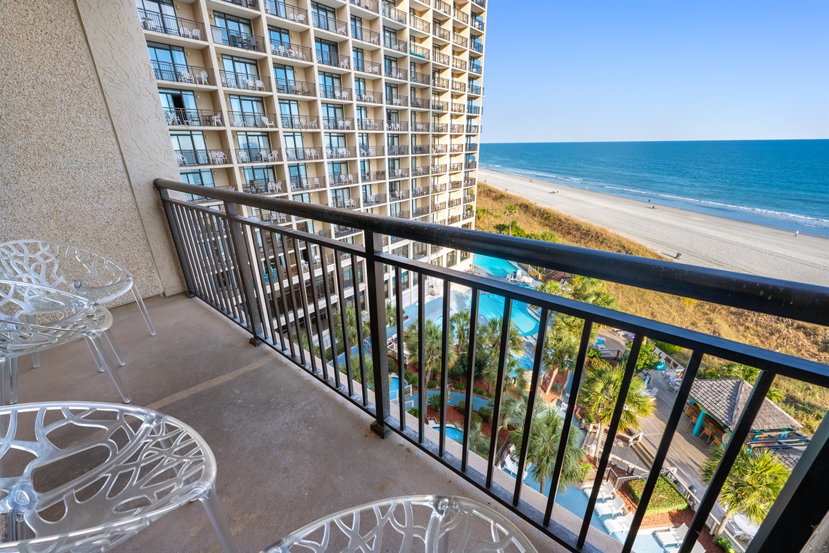 Amazing View from the Balcony!