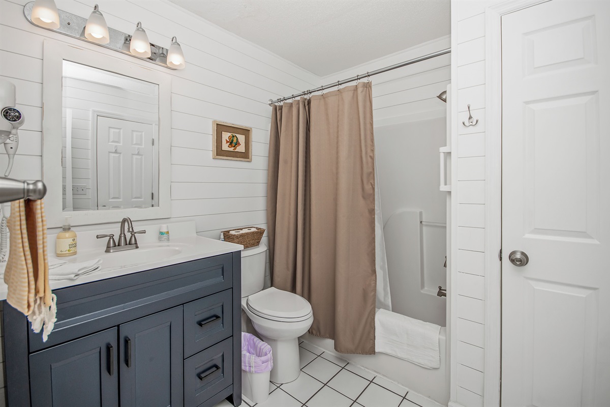 Bathroom 2 is Accessible from Hallway & Bedroom 2