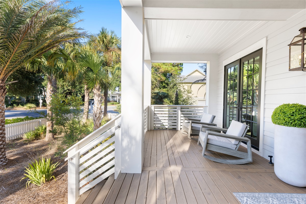 Front Porch + Entry to House