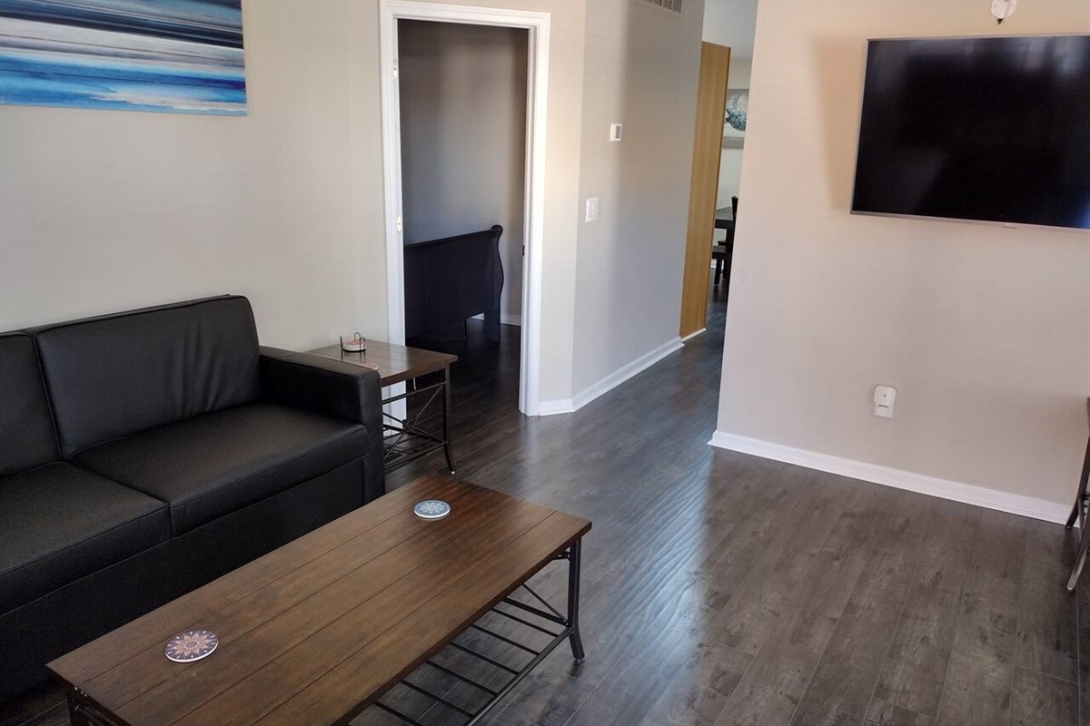 Large screen Roku TV & Wi-Fi