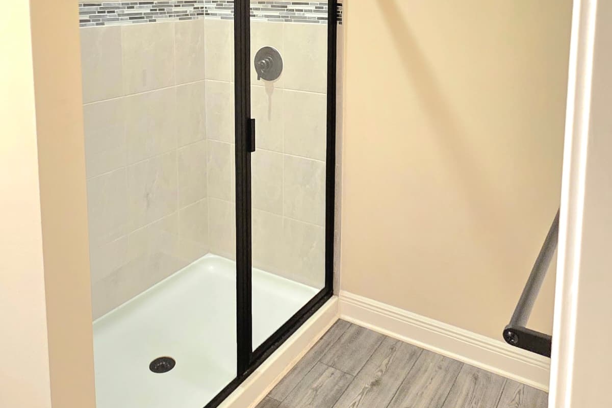 Master bathroom shower