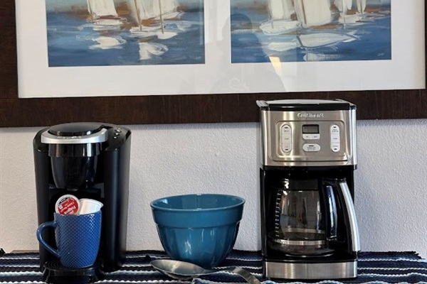 Keurig and Coffee Machine available