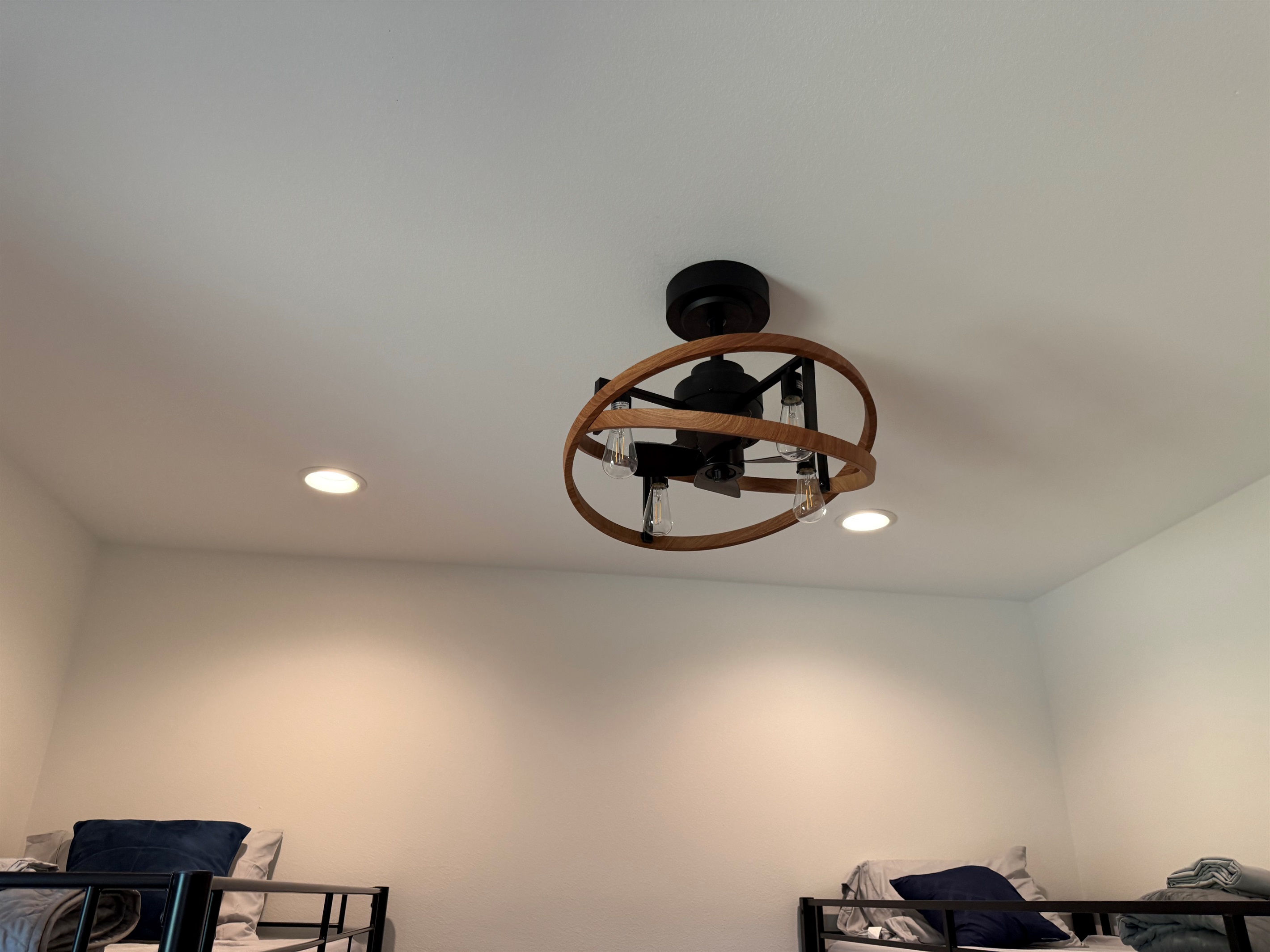 Ceiling Fans in all bedrooms. Relax with cool breeze.