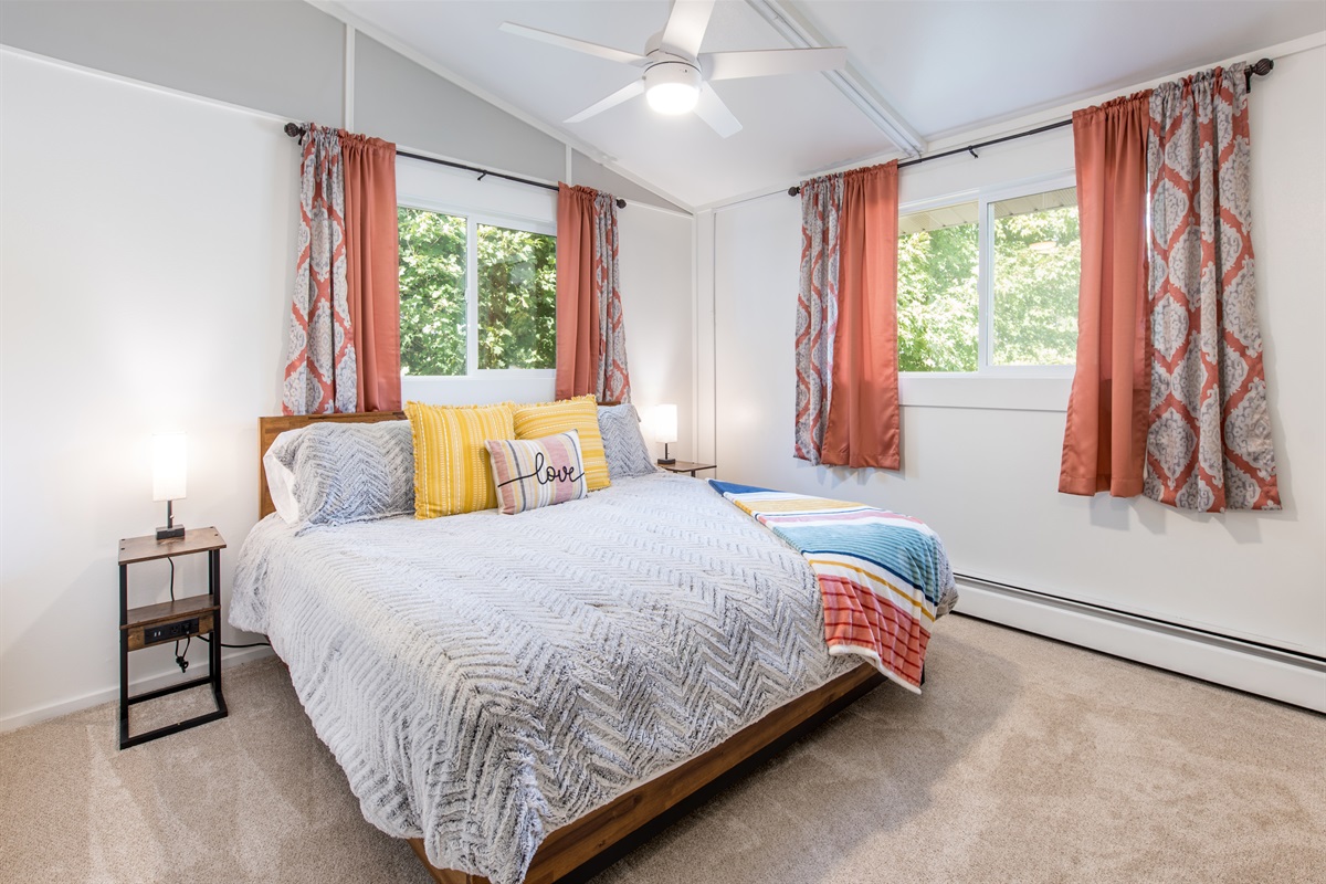Bedroom 2 with a King bed