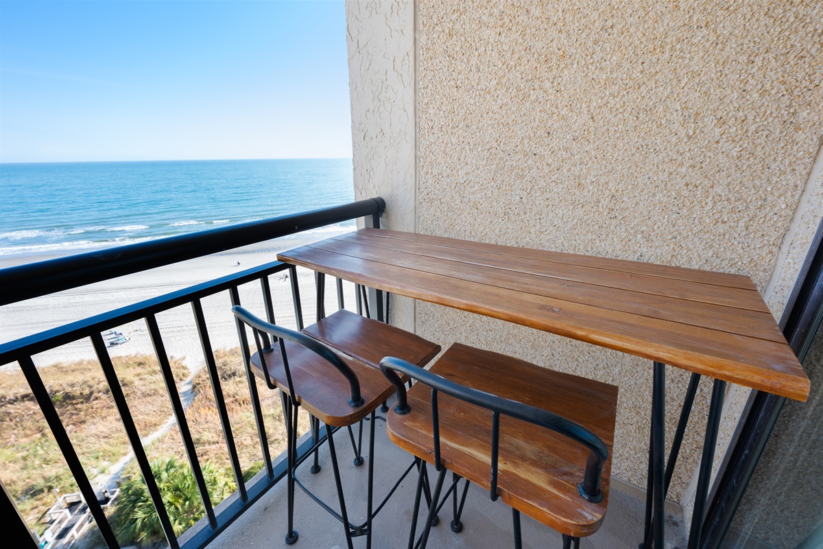 Amazing View from the Balcony!