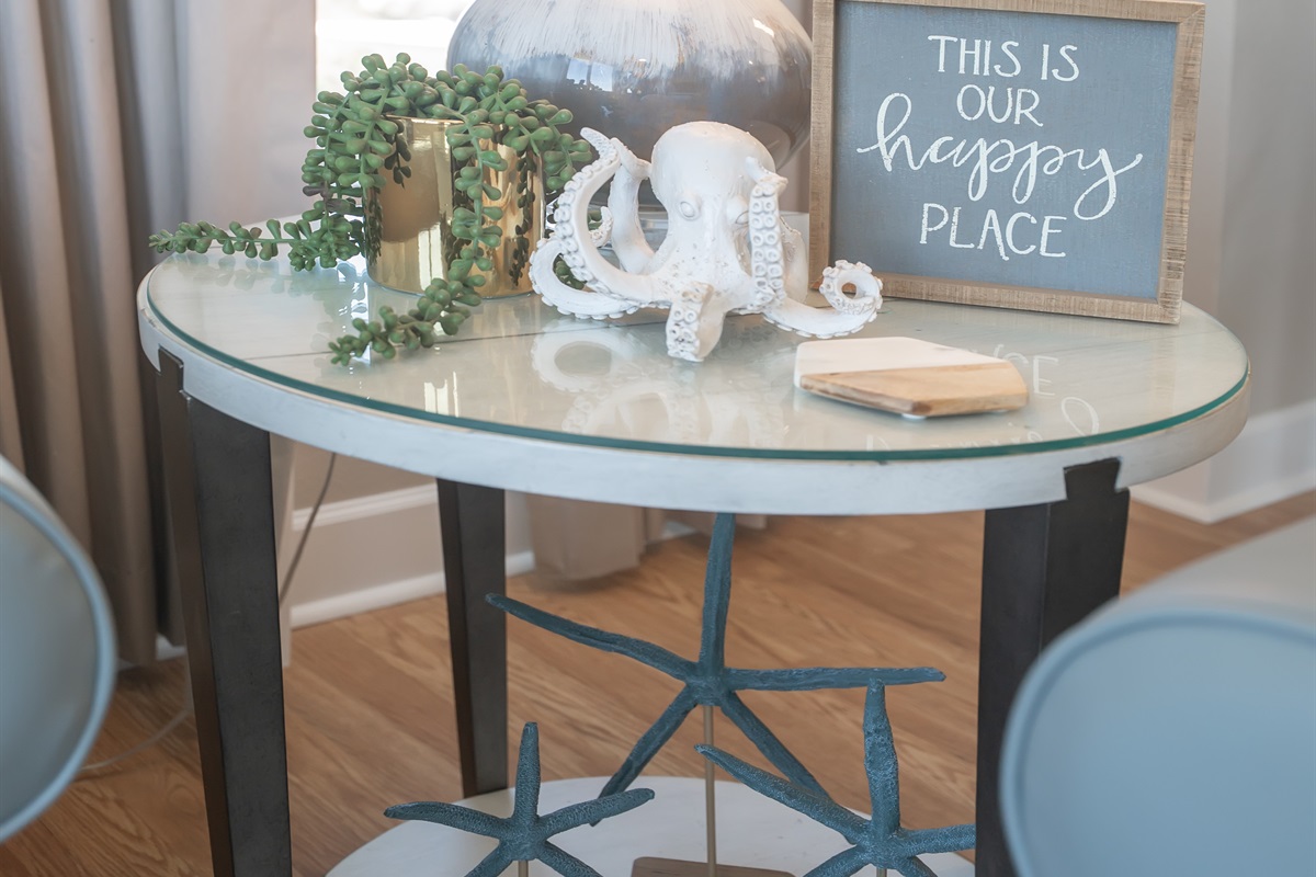 Beachy details at our happy place