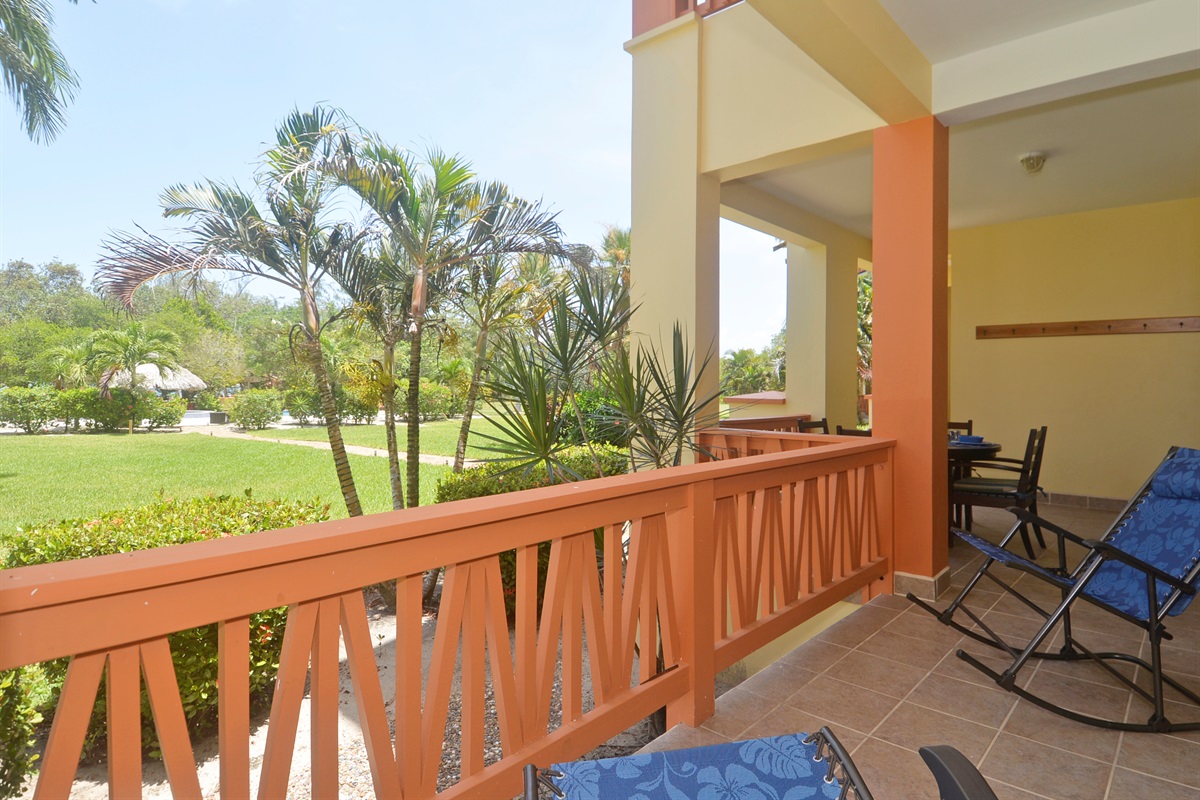 Patio, Garden and Pool