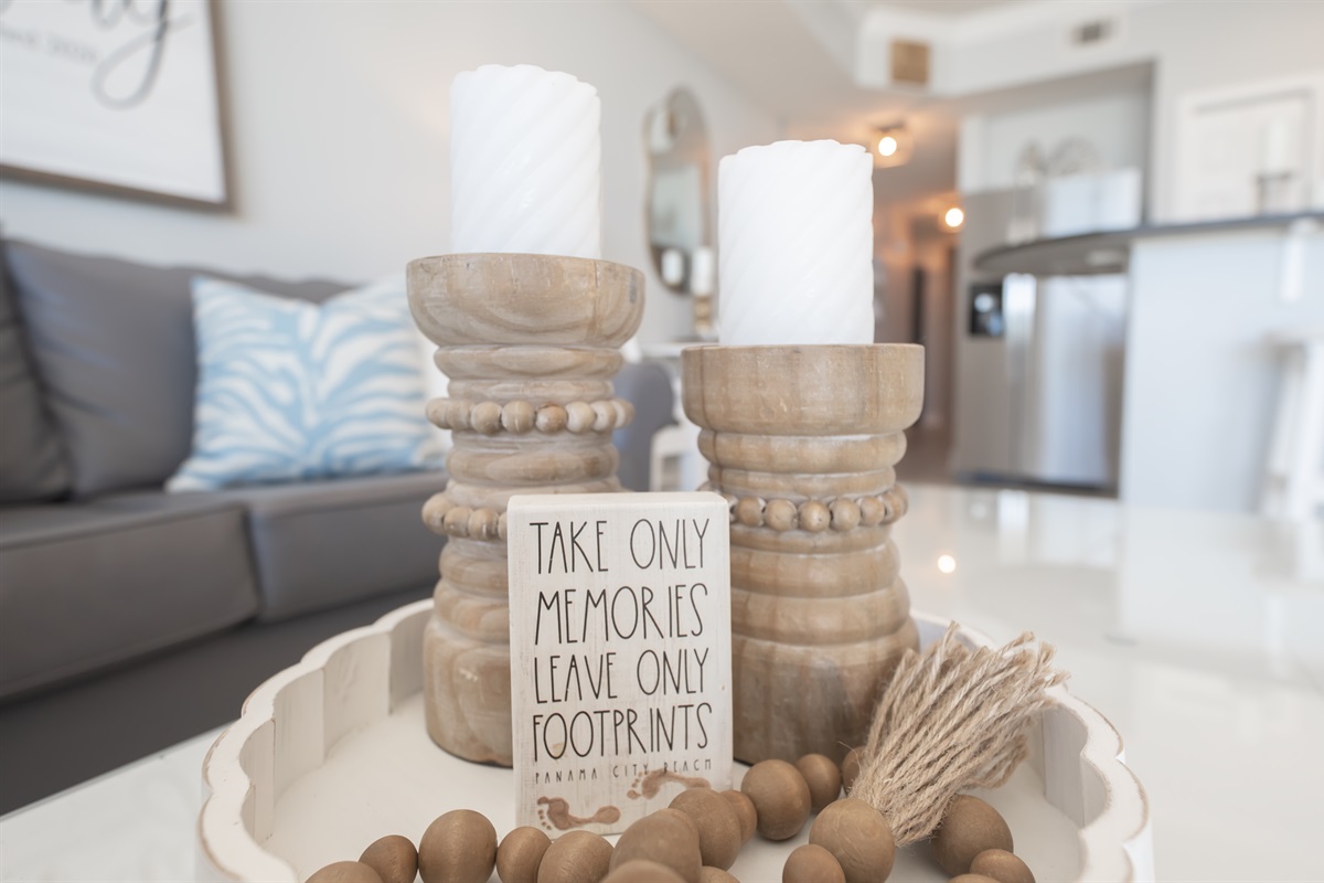 Coastal touches that set the mood