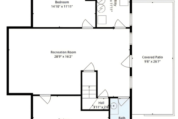 Walkout Basement Layout