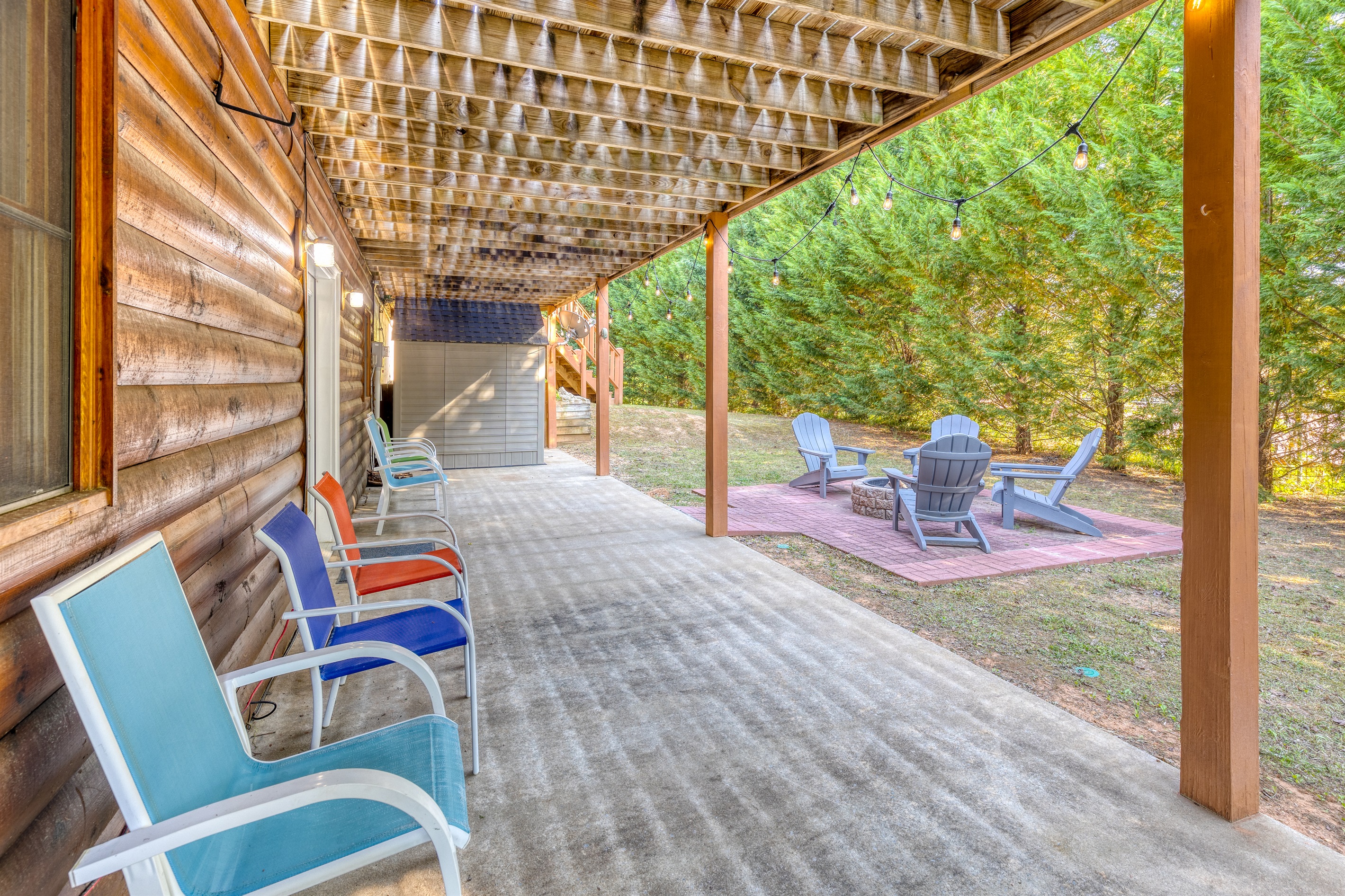 Back yard (Underneath Back Porch)
