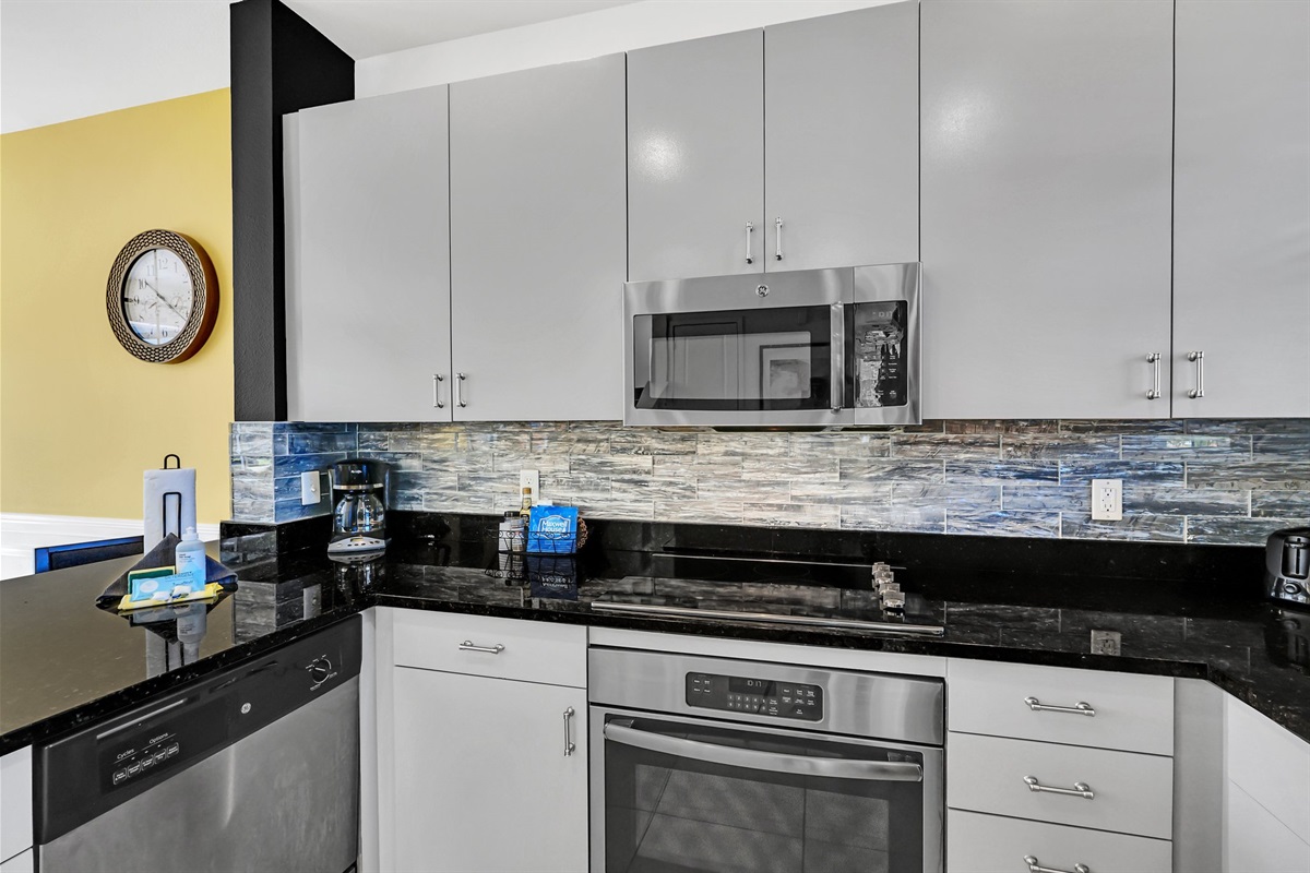 Fully equipped kitchen!