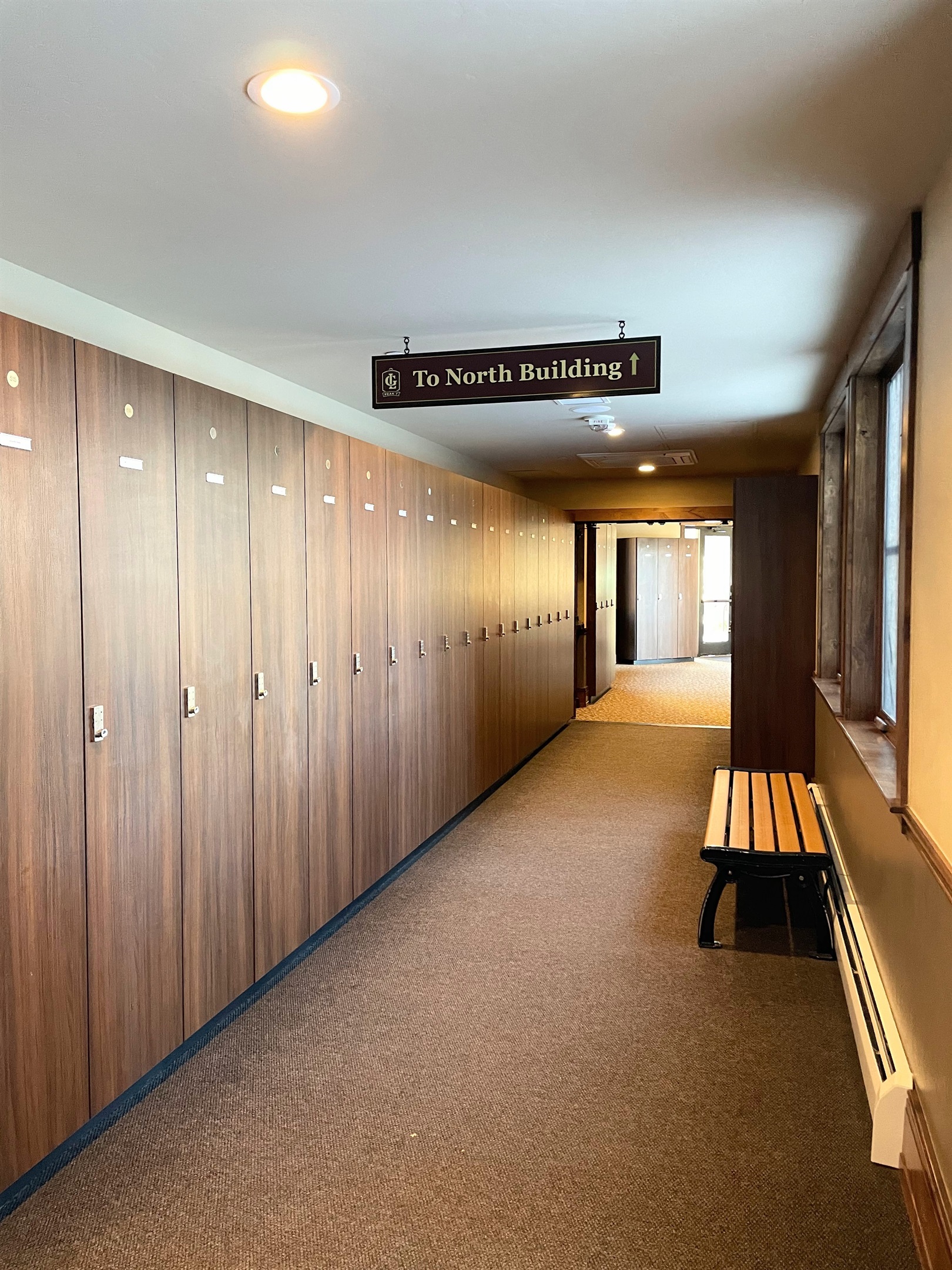 Ski Locker room
