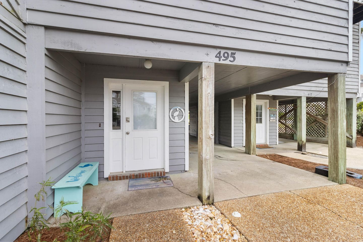 Find the welcome sign and know you have arrived &mdash; this is Coastal Joy.