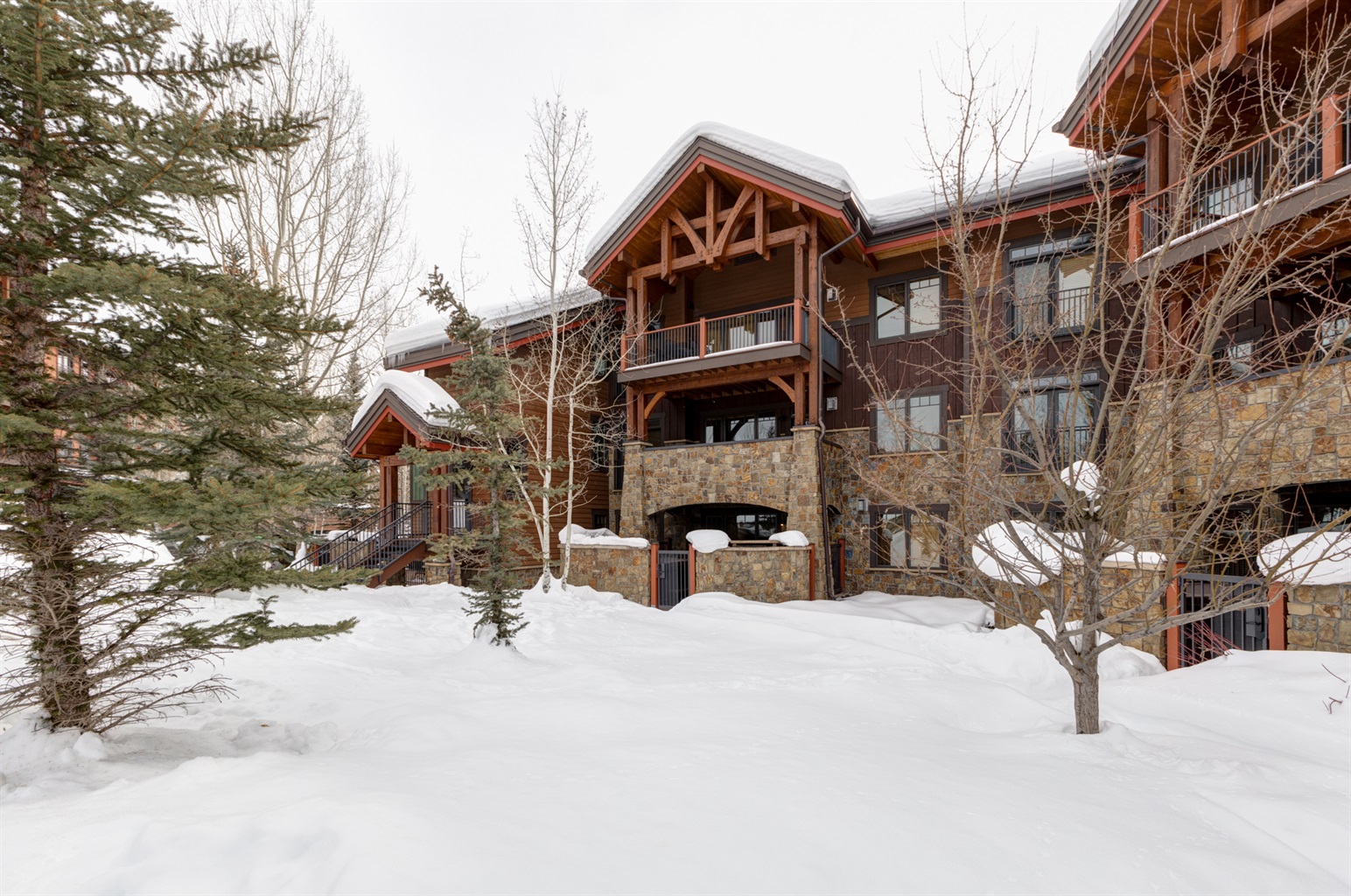 View of Bear Lodge Winter