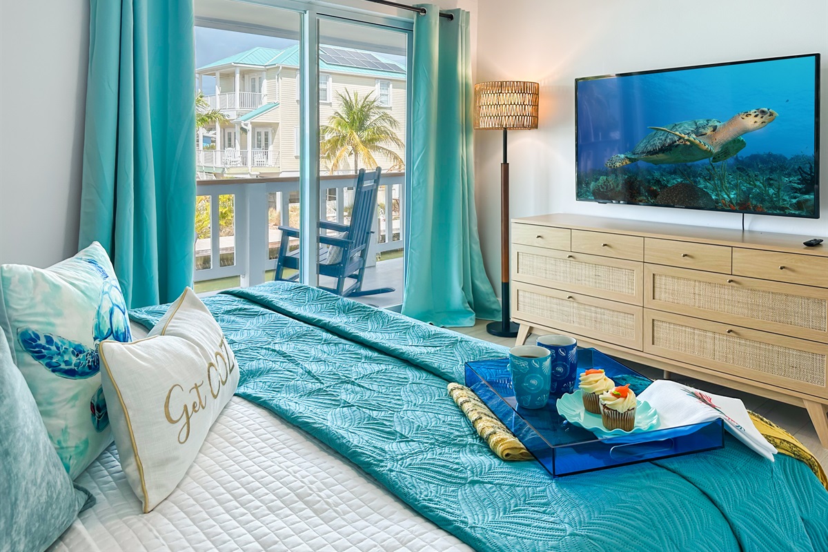 Or catch a good movie or a TV show on the Smart TV.