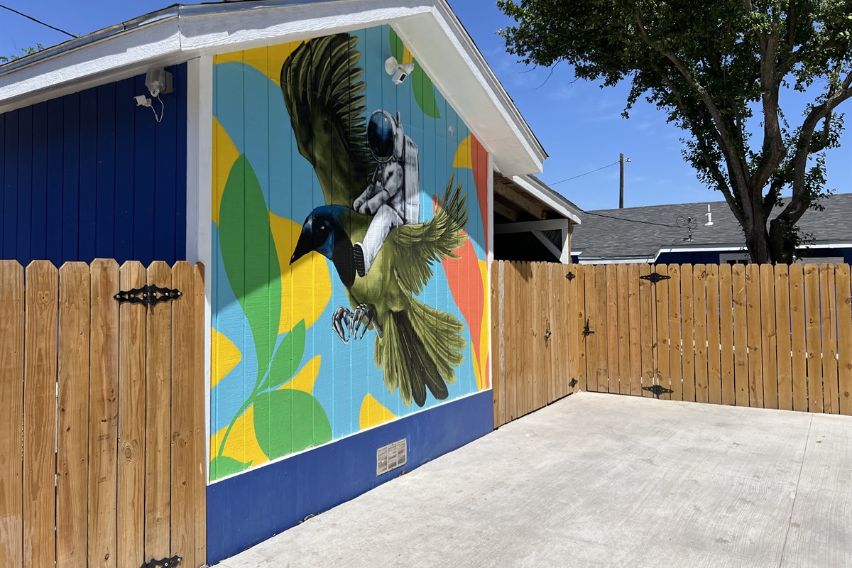 Take a selfie with a mural and use #BrownsvilleCorporateRentals !